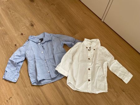 neuwertig, 2 schöne jungen Hemden Gr 80