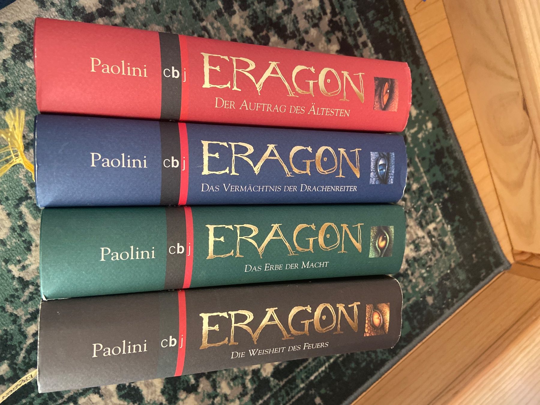 Libri: Eragon Bücher 1 bis 4 - Christopher Paolini - TOP! – Usato da Ettingen venduto da LunariaMarket 2
