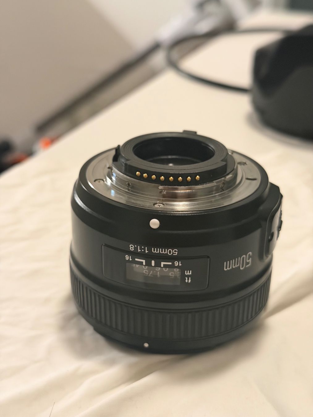 Yongnuo Obiettivi: 50 mm 1.8 Yongnuo – Usato da Dättwil AG venduto da navas1313 2