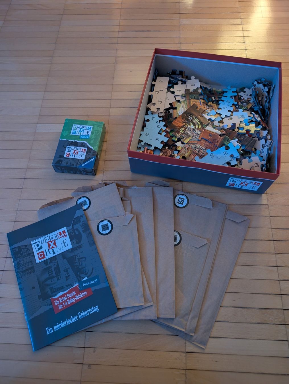 Ravensburger Giochi: Ravensburger - Puzzle x Crime - Ein mörderischer Geburtstag – Usato da Bassersdorf venduto da isnotyourname 1
