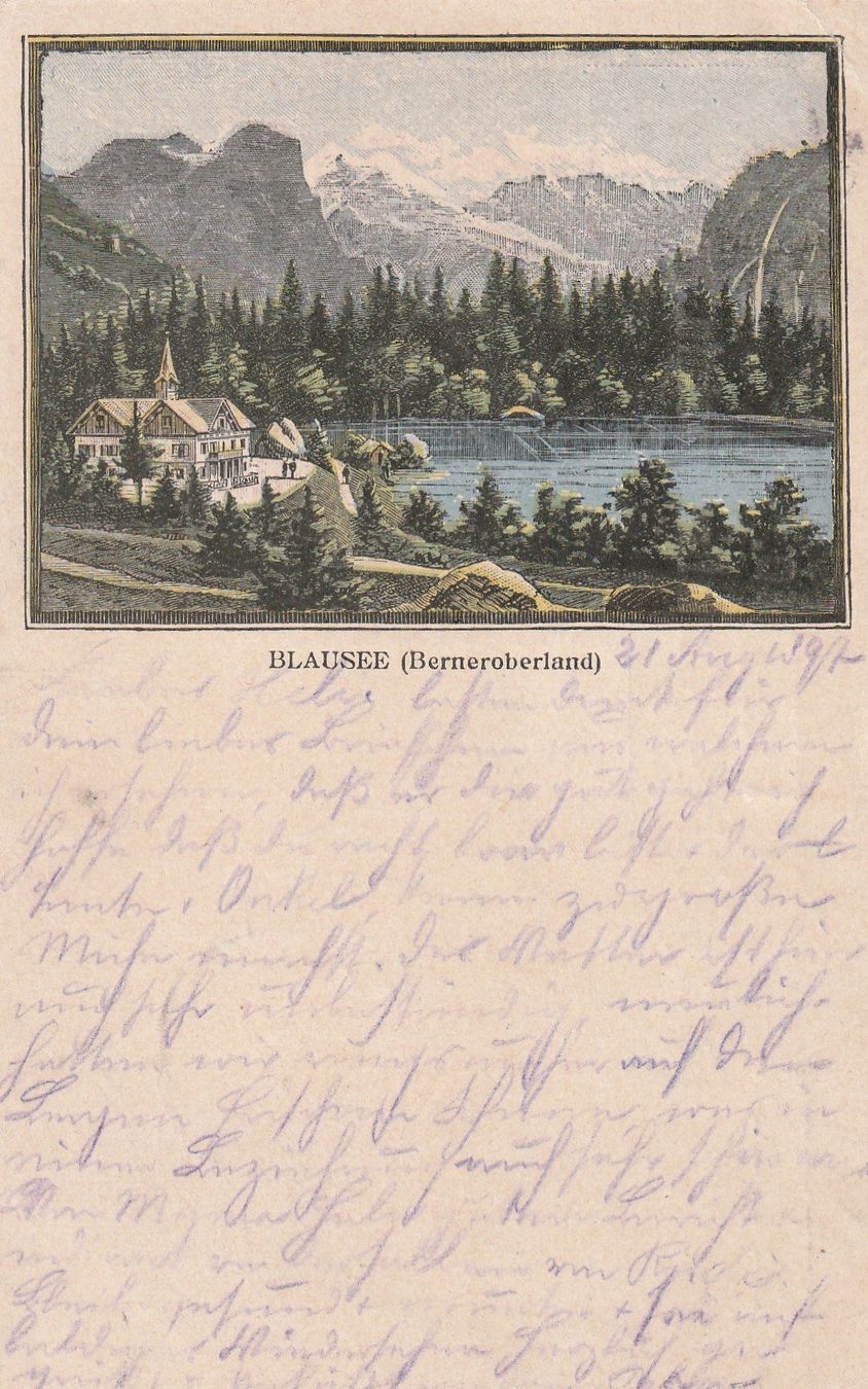 Cartoline postali: Blausee – Usato da Rorschacherberg venduto da fratovi2