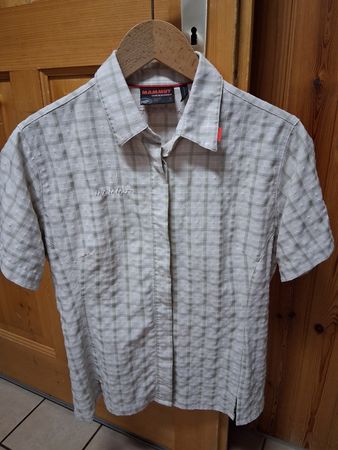 Damen Bluse Mammut kariert Grösse M guter Zustand