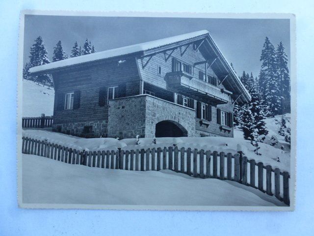 Cartoline postali: Ansichtskarte Chalet Sans Souci Arosa – Usato da Walkringen venduto da Casablanca777