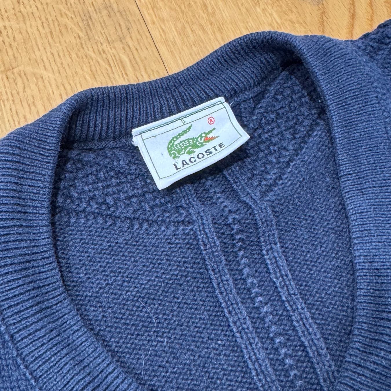 Lacoste Maglioni & Felpe: Lacoste vintage knitted sweatshirt retro strickpullover 90s – Usato da St. Gallen venduto da sourced_limited 2