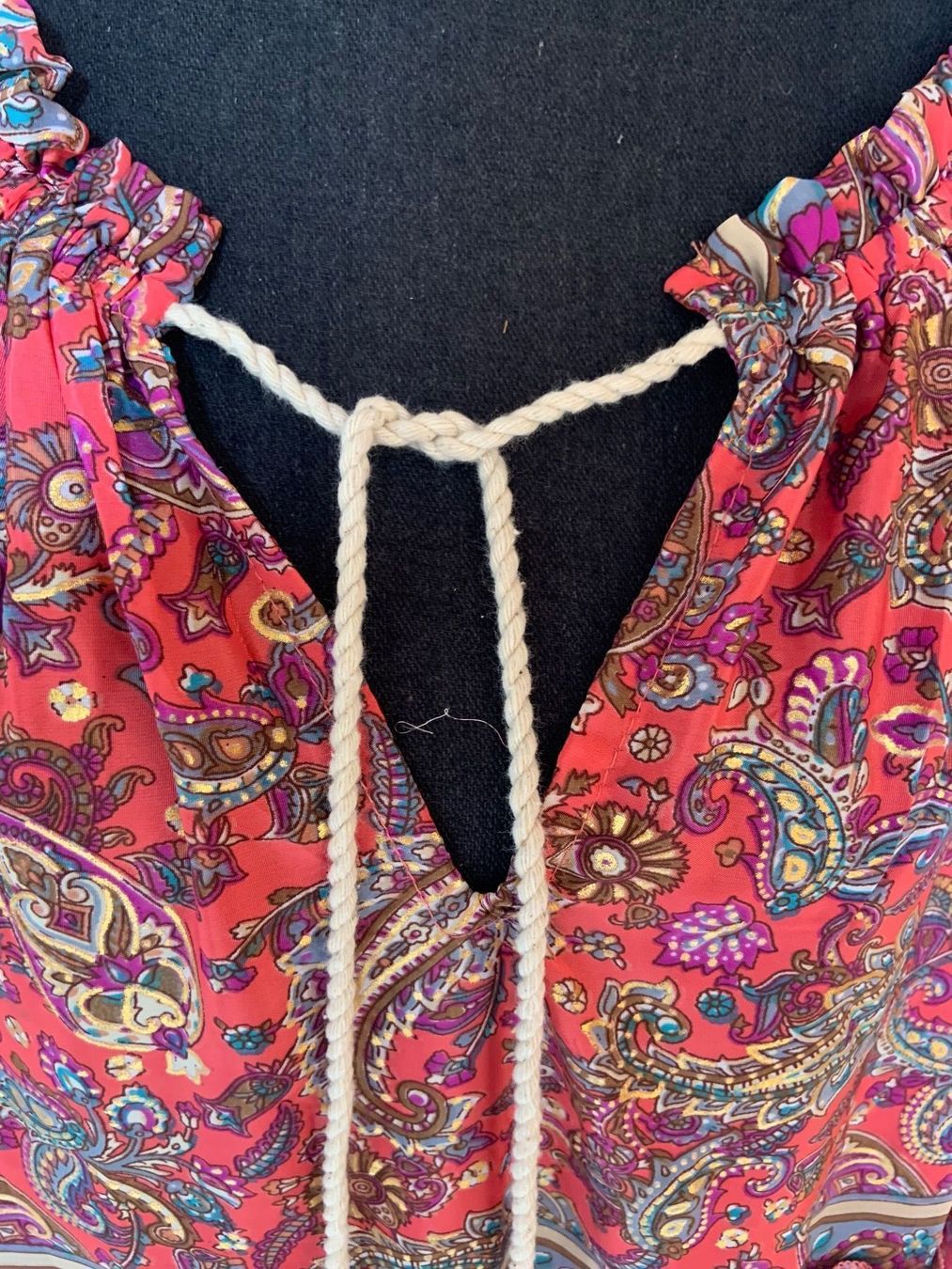 Kleider: Boho Stufenkleid / Tunika aus Seide/ Viscose – Neu (gemäss Beschreibung) aus Sigriswil von ck56 5