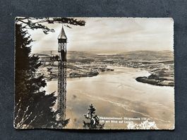 Hammetschwand - Bürgenstock: Lift mit Blick auf Luzern