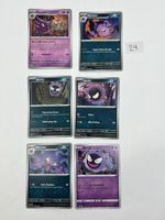 6 Pokemon Karten Konvolut Haunter Gastly set gemischt 