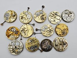 Konvolut Taschenuhr Werke Taschenuhrwerk