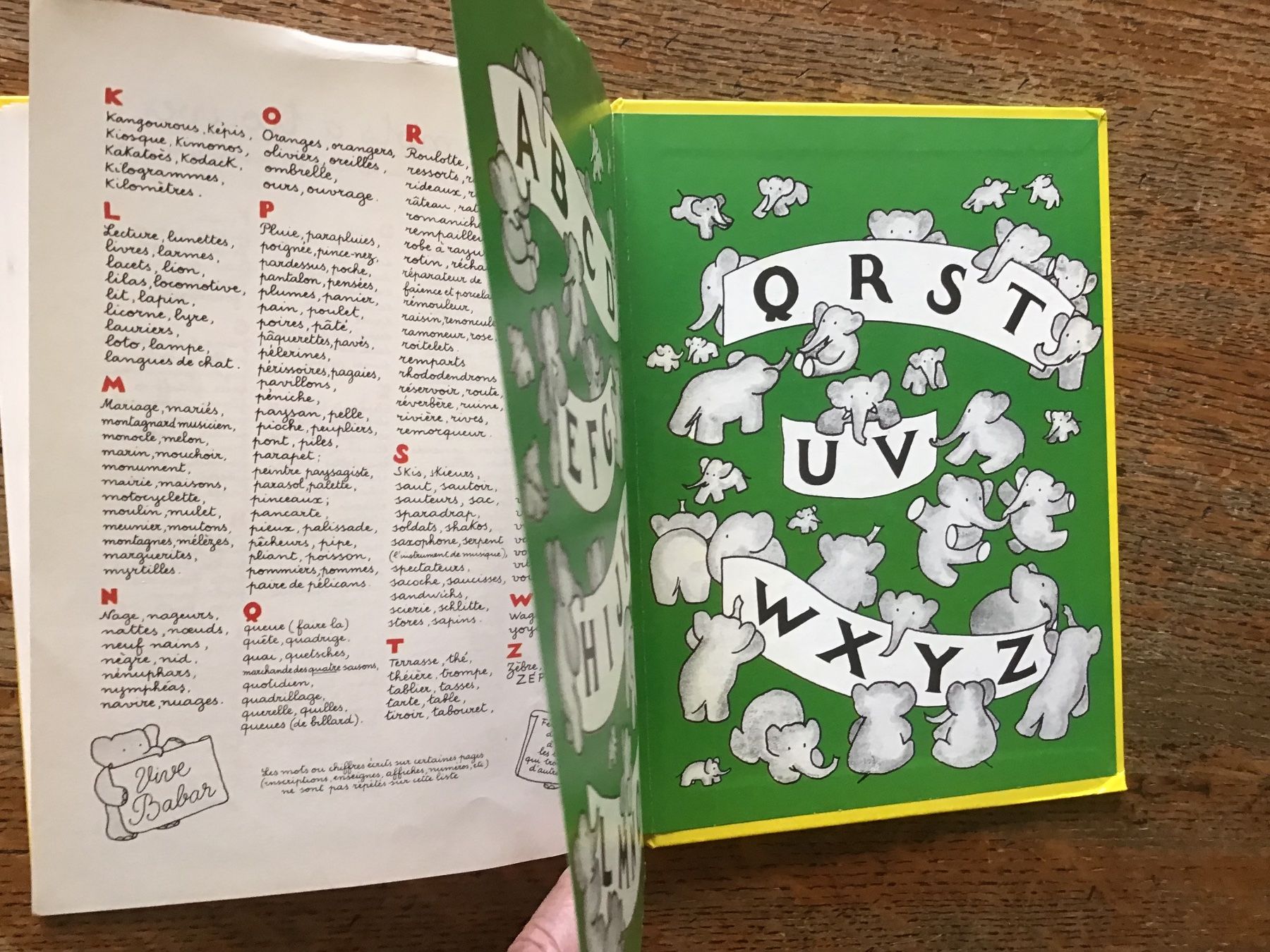 Libri: Jean de Brunhoff « A.B.C. de Babar » – Usato da Fully venduto da Ruby97 9