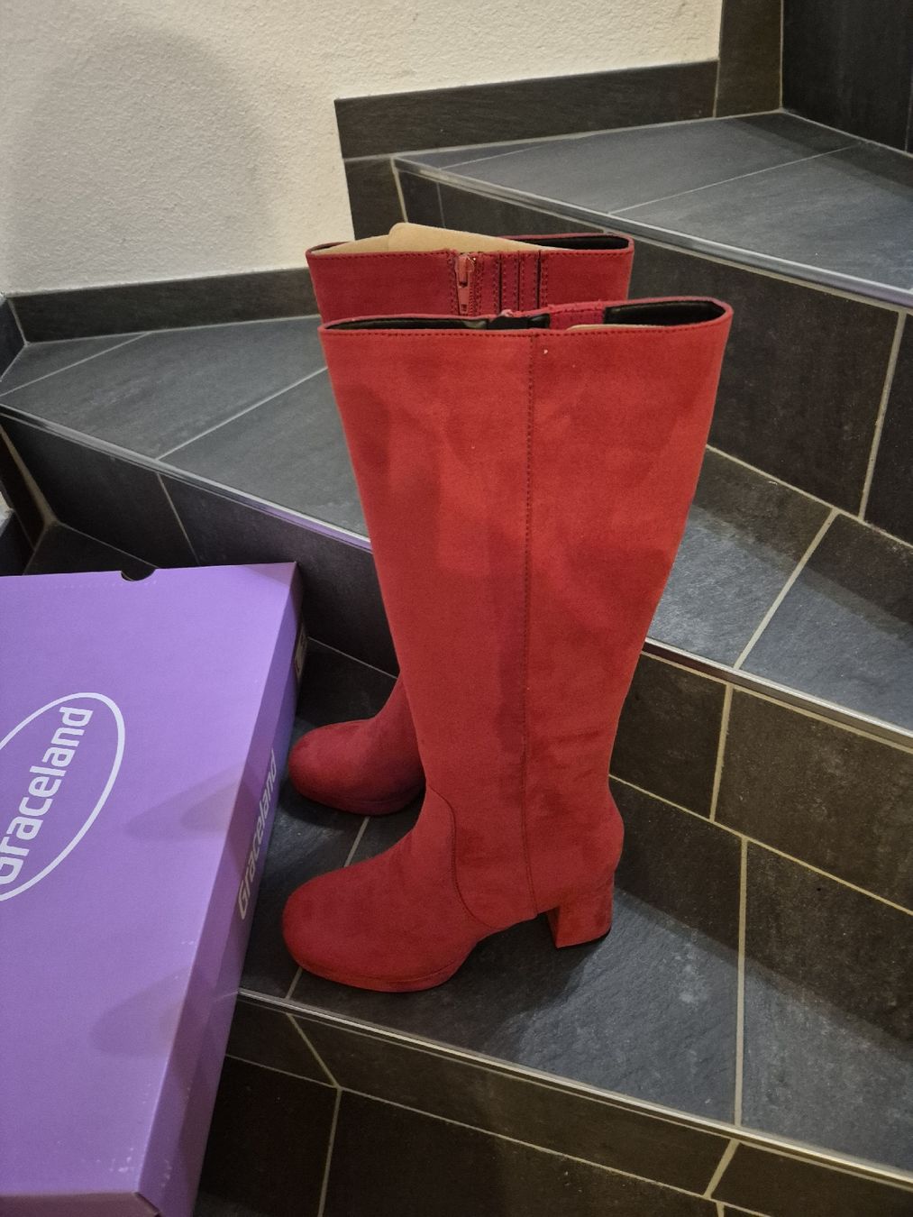 Graceland Scarpe da donna: Stiefel 37 Neu – Nuovo (secondo la descrizione) da Würenlingen venduto da kuh33 1