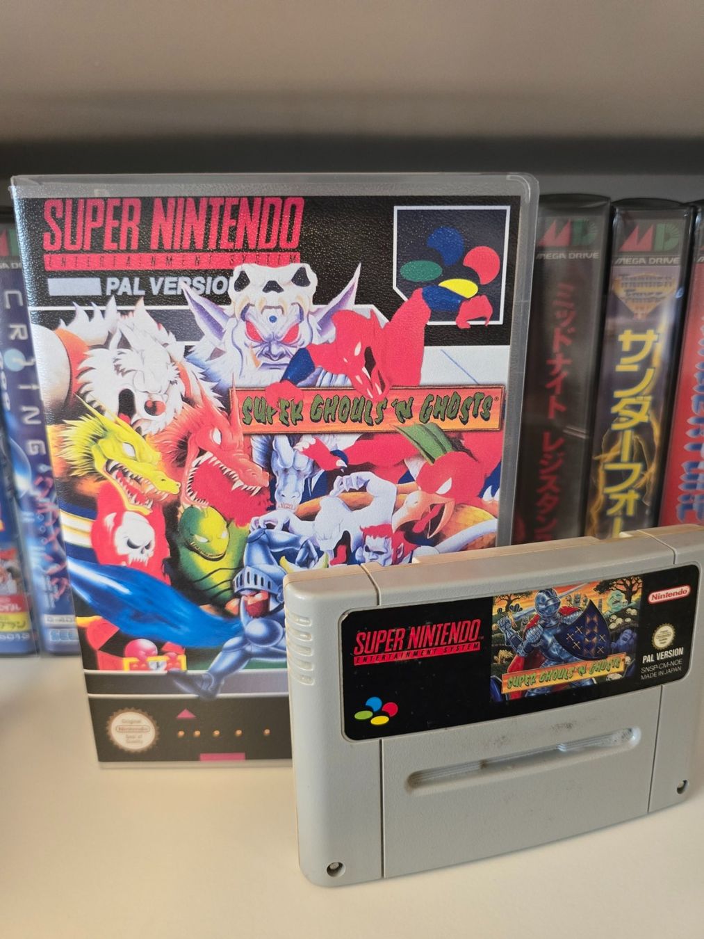 Giochi: Super Gouls'n ghosts- Super Nintendo PAL version – Usato da Thonex venduto da psxswiss2000