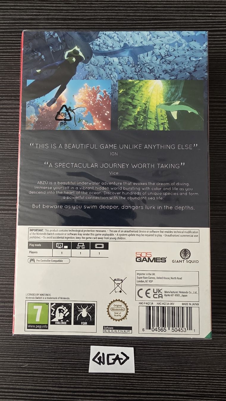 Giochi: Abzû Collector - New – Nuovo e nell'imballaggio originale da Nax venduto da Glead 1