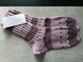 Socken handgestrickt, Grösse: 40/41