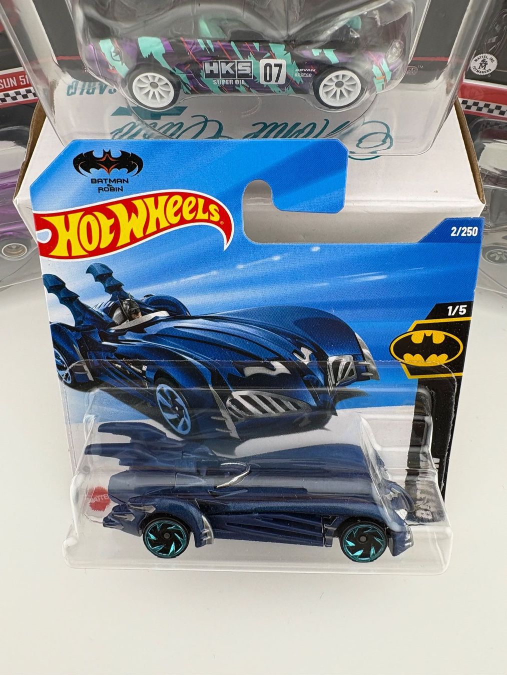 Hot Wheels Modellini d'auto: Hot Wheels Batman & Robin Batmobile - 2025 - 2/250 – Nuovo e nell'imballaggio originale da Flawil venduto da HeisseReifen 1