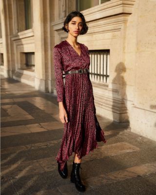 Wunderschönes Midikleid Von THE KOOPLES Gr. 2 (- 36/38)