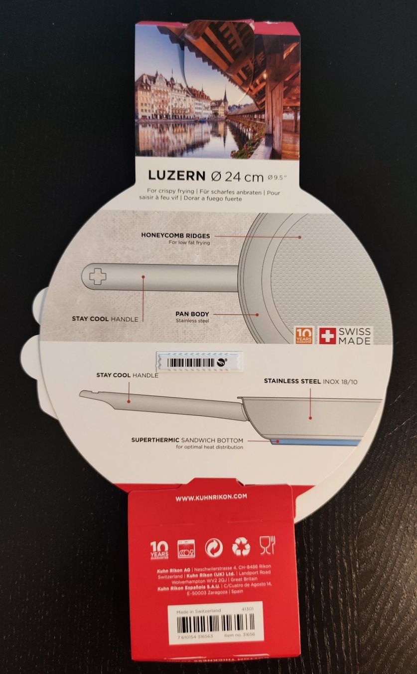Kuhn Padelle: Pfanne Kuhn Rikon – Nuovo (secondo la descrizione) da Buchs ZH venduto da sop_8pdy 2