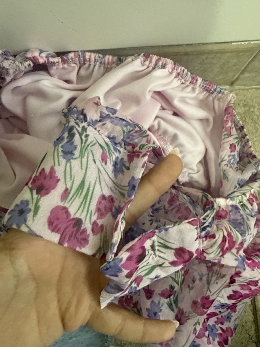 Vestiti: Kleid Blumenmuster gerafft rosa Grösse S – Usato da Pratteln venduto da syr_g2ql 5