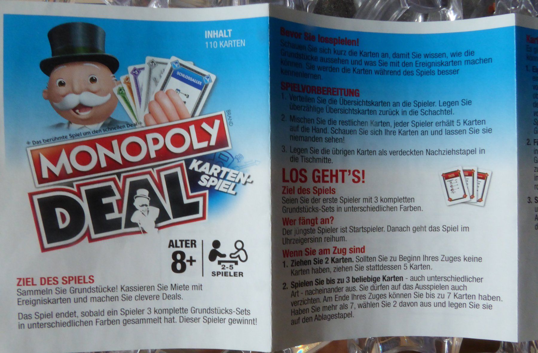 Hasbro Giochi: Kartenspiel Monopoly – Usato da Gossau SG venduto da tenerife11 4