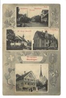 Gruss aus Montlingen (SG) Rheintal - Post - Krone - um 1910