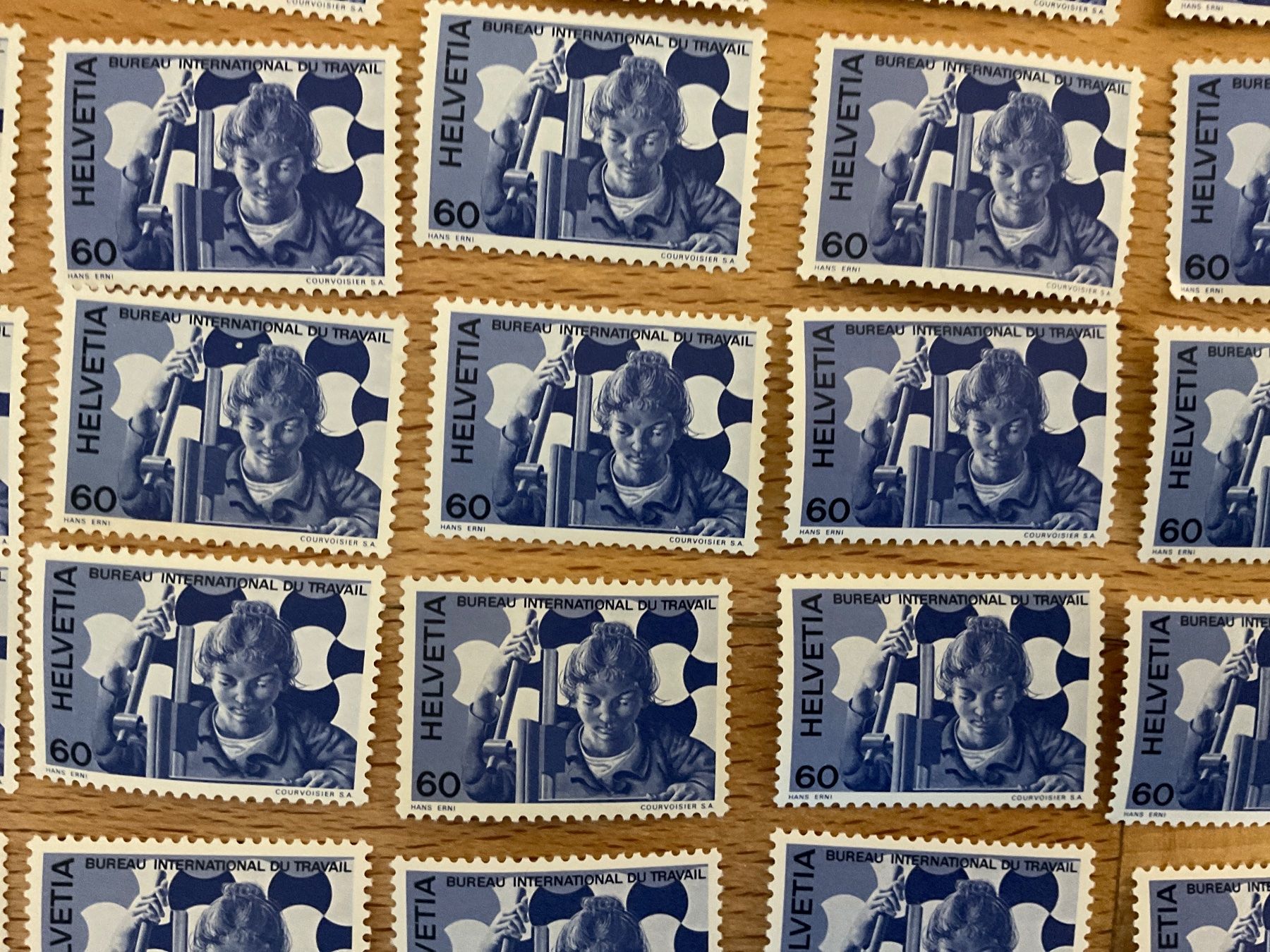 Tutti i francobolli: 60Fr Ämter Frankaturware ungestempelt postfrisch Sammlung – Nuovo (secondo la descrizione) da Wil SG venduto da Chefsugus 5