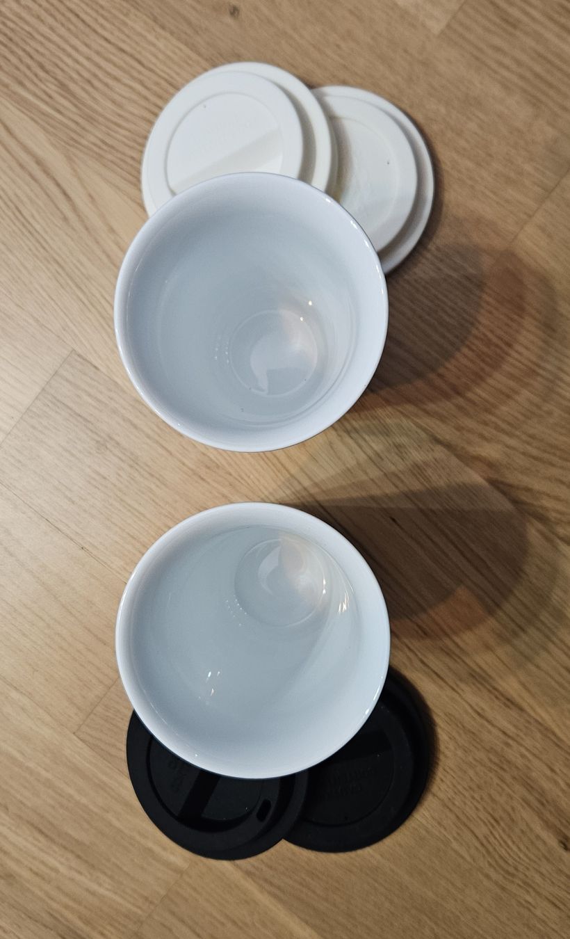 Tazze: Swiss Thermobecher set zweifarbig, Neu – Nuovo e nell'imballaggio originale da Rüti ZH venduto da Pacey0 2