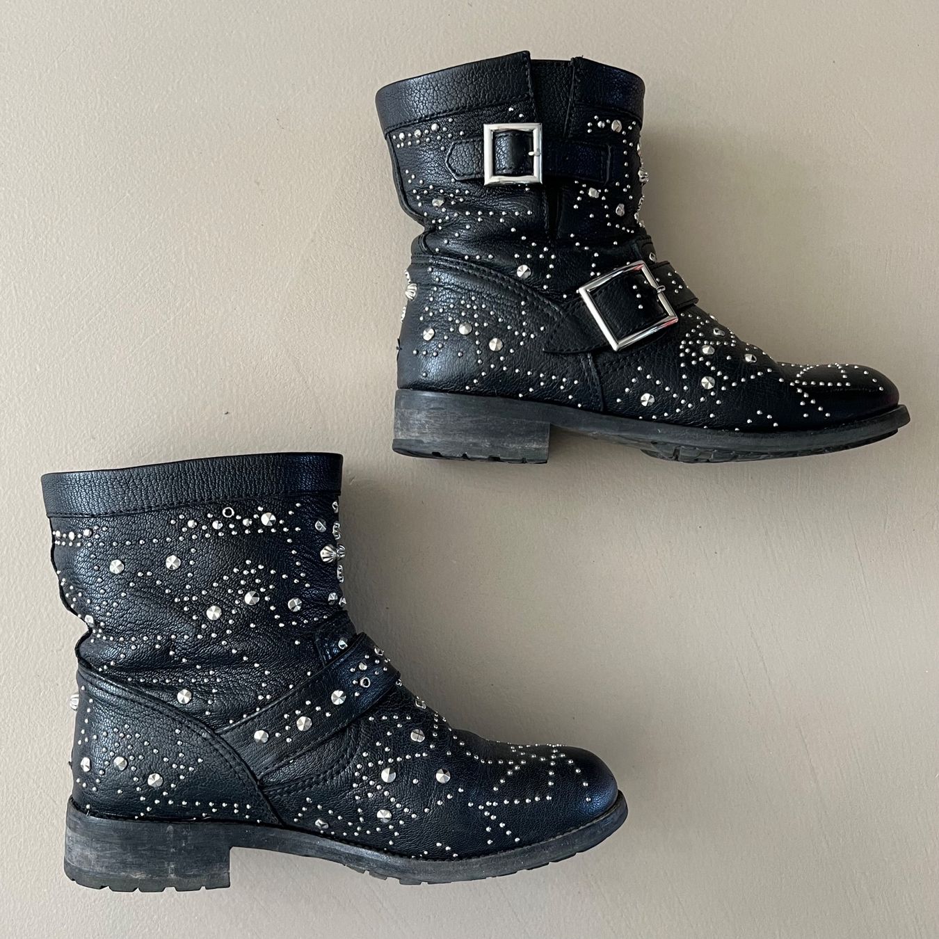 Jimmy Choo Scarpe da donna: JIMMY CHOO Biker Boots 🖤 – Usato da Zürich venduto da ClosetQueen 4
