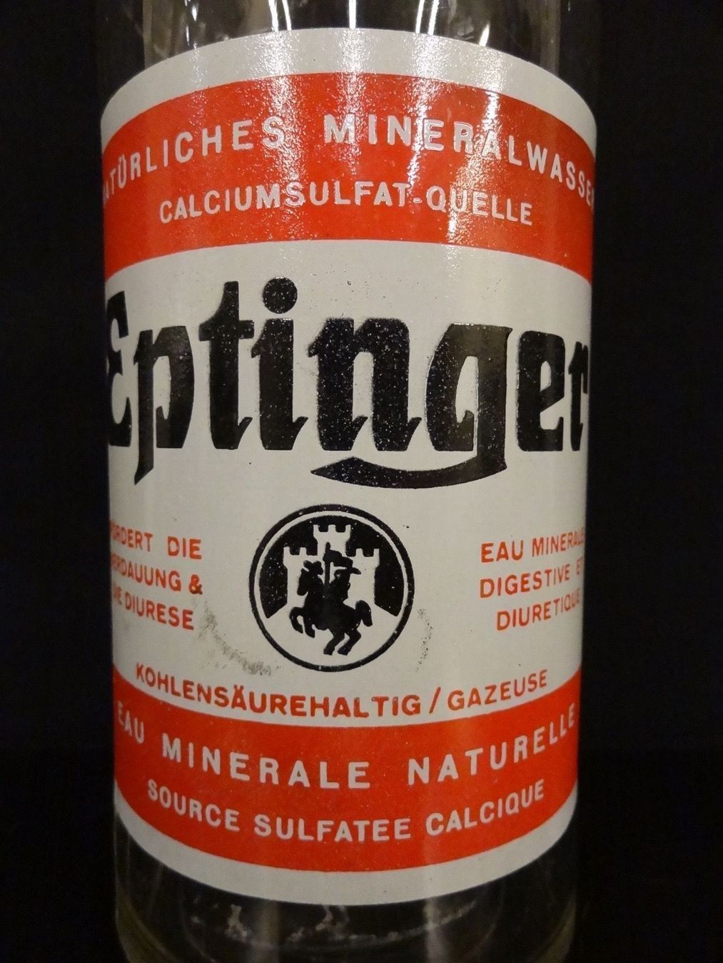 Bottiglie: alte Flasche EPTINGER MINERALWASSER – Usato da Kerzers venduto da Flaschenposten 3