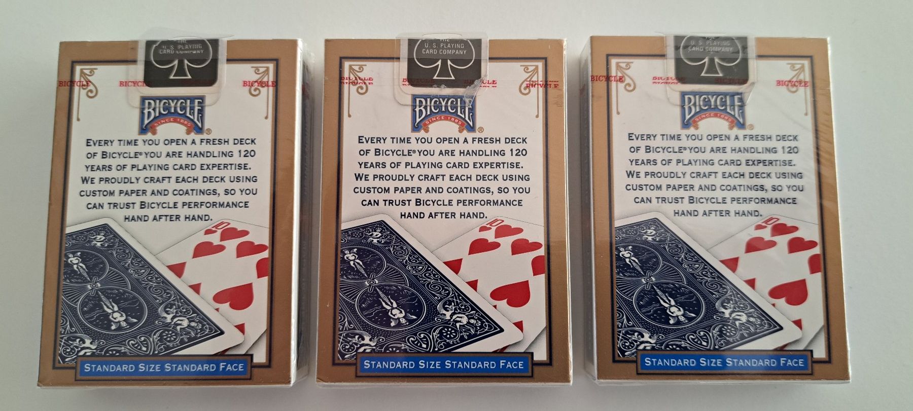 Spiele: 3 Stück Bicycle Playing Cards Standard – Neu und originalverpackt aus Reiden von Zizki 1