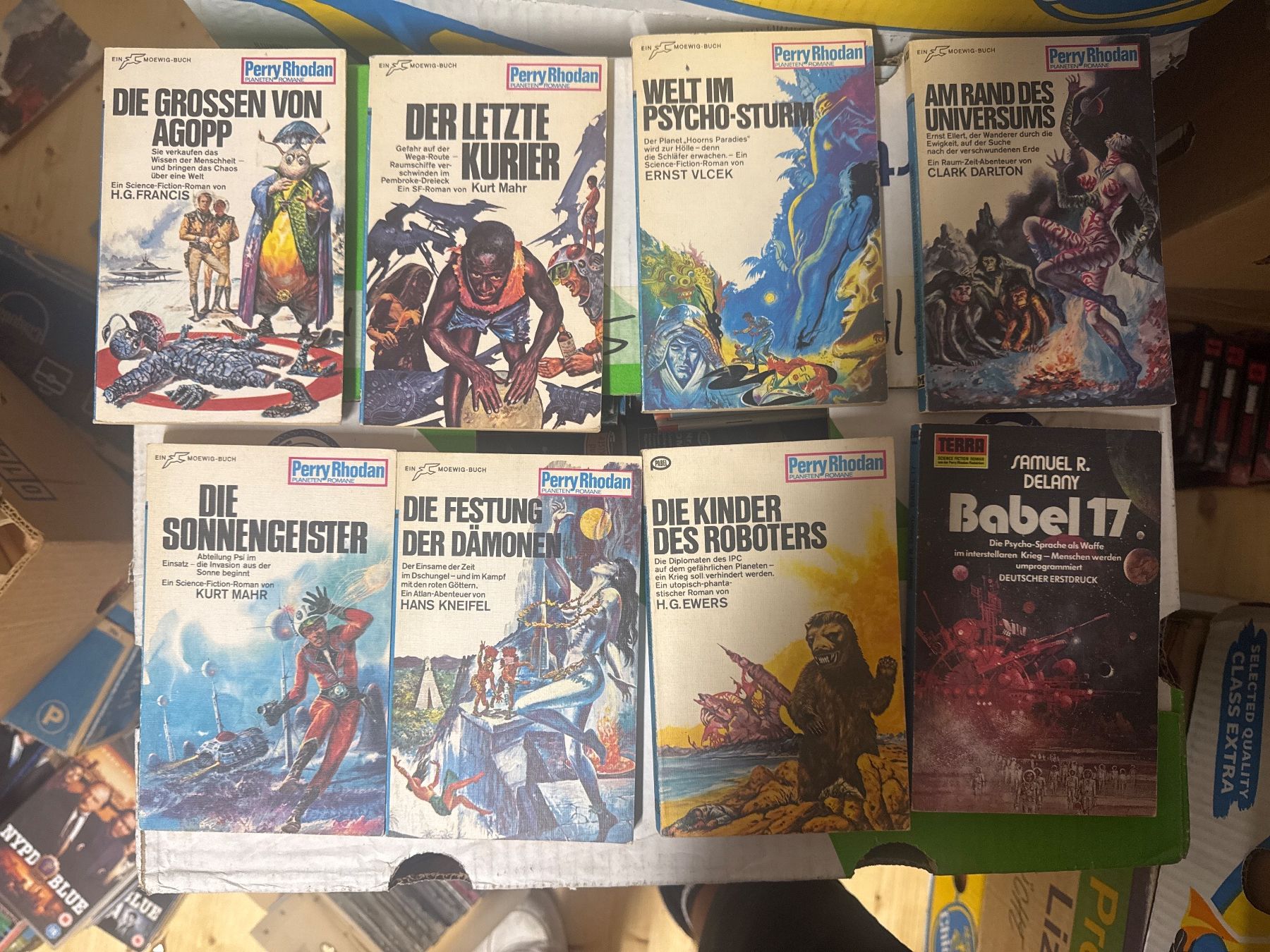 Libri: Perry Rhodan: 8 Science  Taschenbücher – Usato da Wittenbach venduto da dan_9tkk