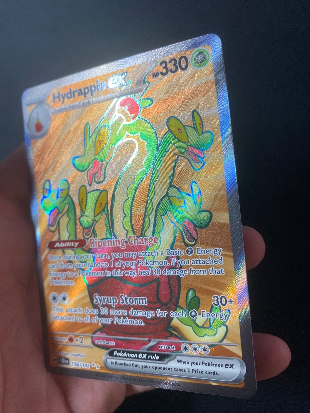 Pokémon Carte collezionabili: Hydrapple ex 156 - Hydrapfel ex - Stellar Crown - EN – Nuovo (secondo la descrizione) da Hausen AG venduto da Shrade 1