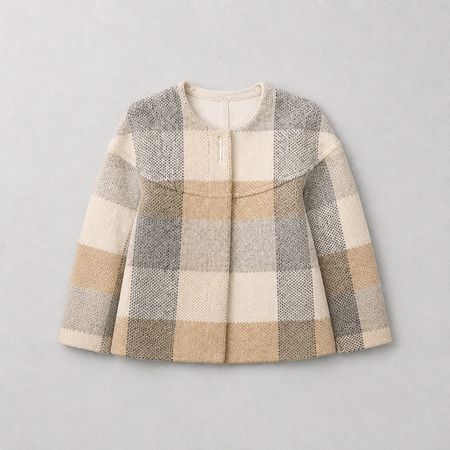 ZARA Basic leichte Jacke mit Wolle Gr. S