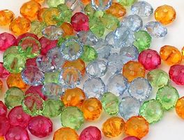 Facettenperle Rondelle 10 x 6mm (20Stk.)