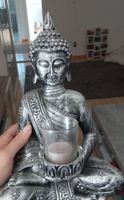 Buddha Figur mit Teelicht Halter gebraucht