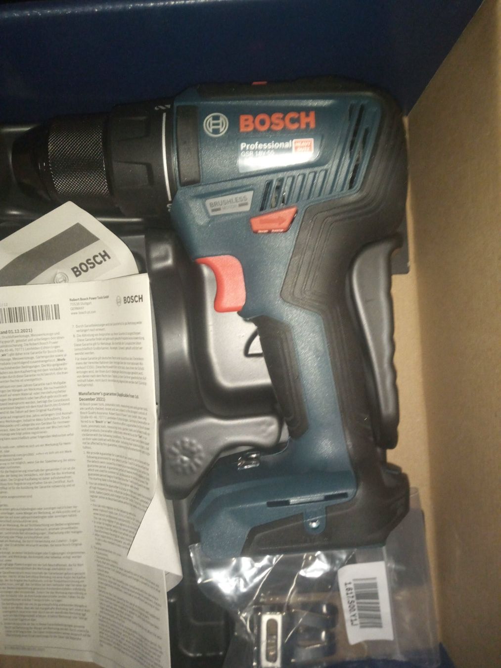 Bosch Trapani: Bosch Bohrschrauber – Nuovo e nell'imballaggio originale da Schönholzerswilen venduto da ToStu11