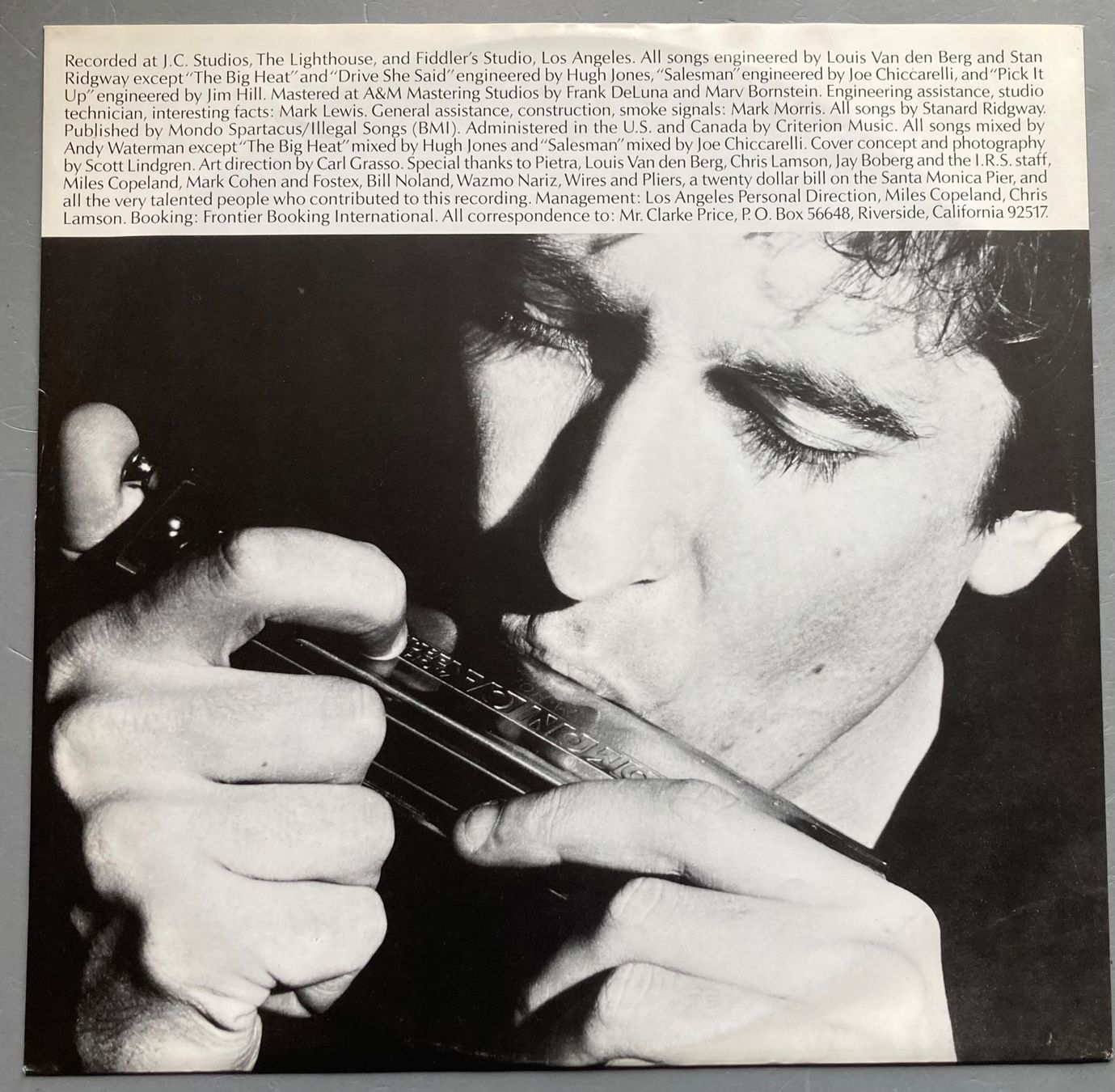 Dischi in vinile: STAN RIDGWAY - THE BIG HEAT – Usato da Poliez-Pittet venduto da Newtown-Records 2