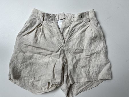 Arket Linen Shorts, Size 34