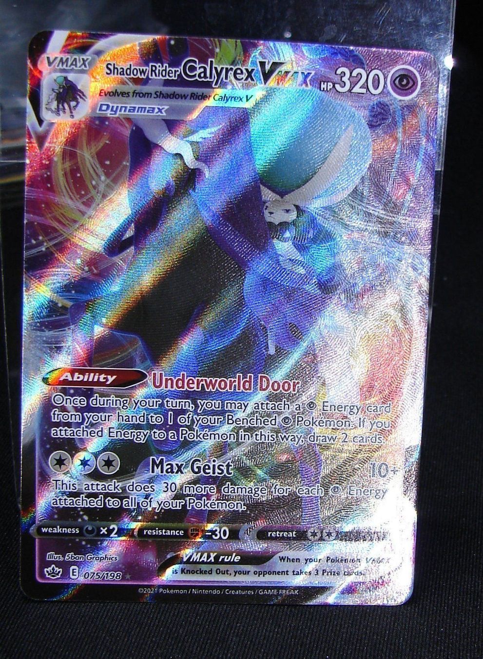 Pokémon Sammelbilder & Trading cards: Calyrex Vmax - Ultra Rare - Mint    /127 – Gebraucht aus Rümlang von coh_87ww 1