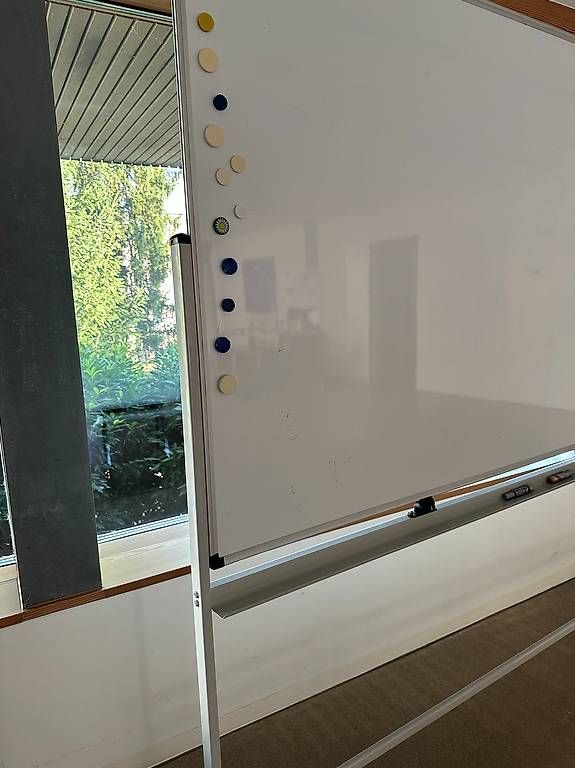 Lavagne: Whiteboard 2 seitig auf Rollen – Usato da Aarau venduto da vio_lrn7 2