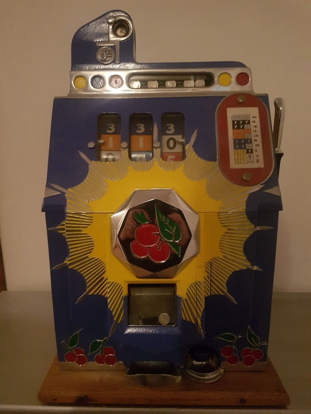 Slot Machine: Slot machine Mills Cherry – Usato da Eschenbach SG venduto da Buyer2005 2