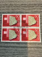 Original Schweizer Briefmarke 50 Rp. Helvetia 1985 Top!