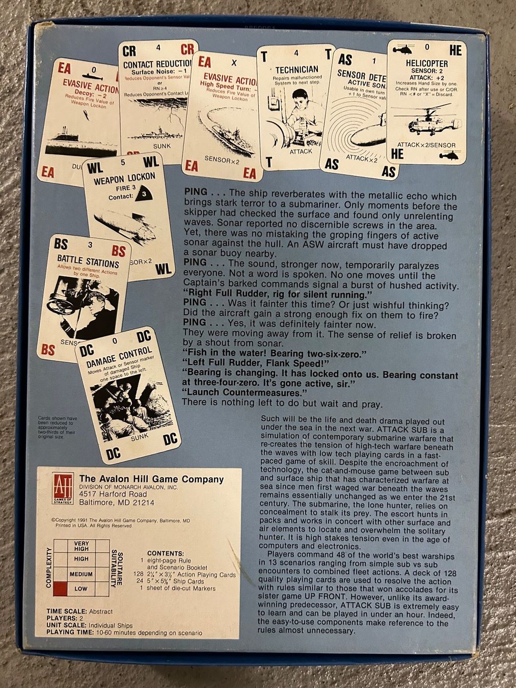 Spiele: Attack Sub (1991) – Gebraucht aus Bern von pacolino22 1