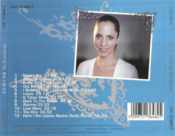 CD: Sertab - No Boundaries – Usato da Uzwil venduto da visions77 1