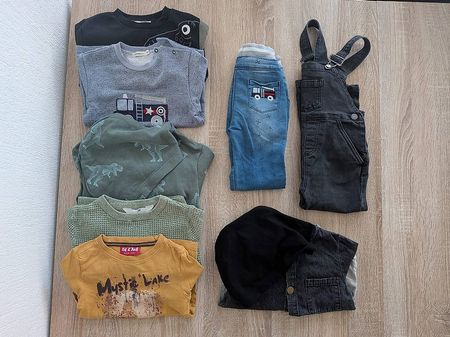 8-tlg. Herbst/Winter Kleider-Paket für einen Junge, Gr. 98