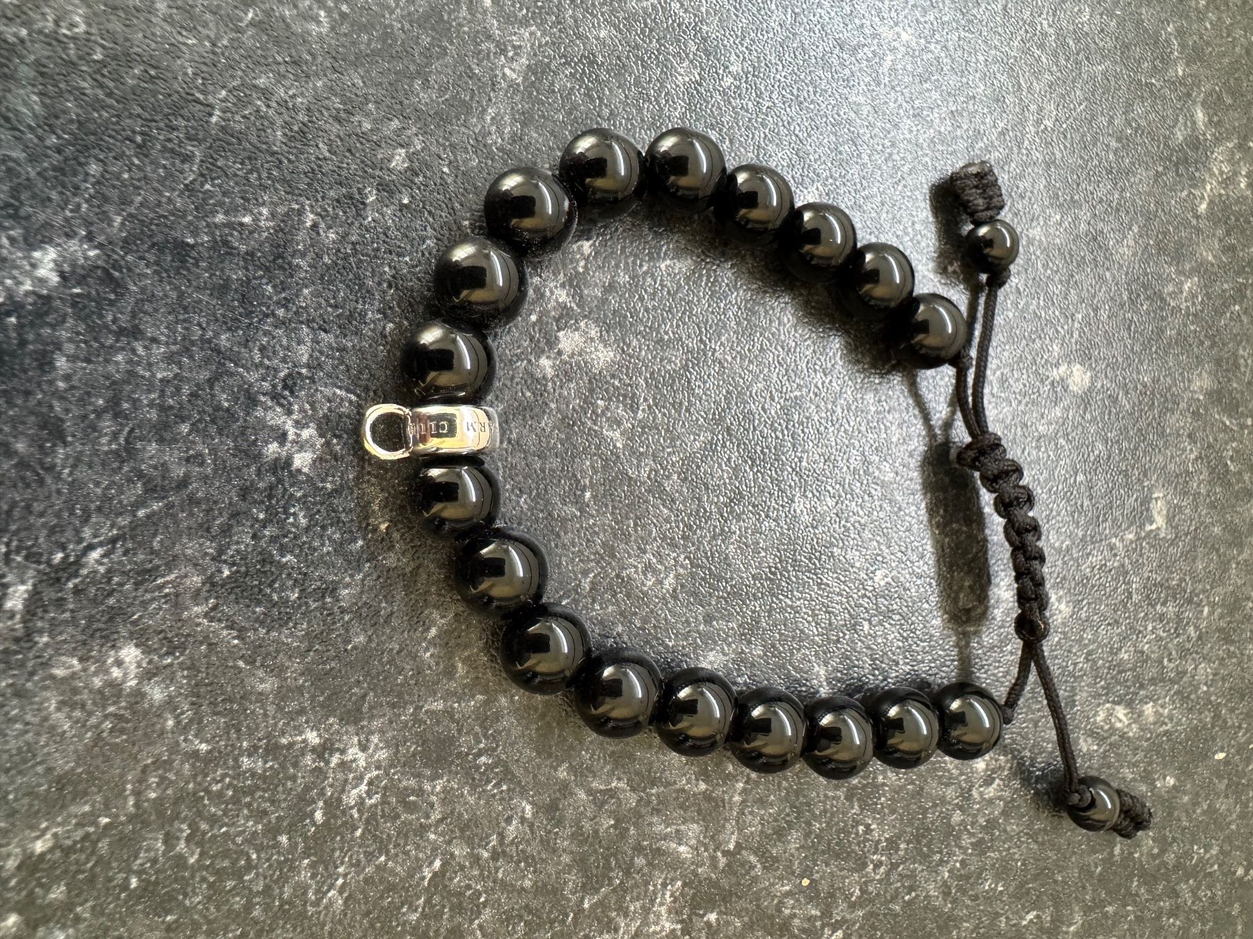Thomas Sabo Bracciali & Braccialetti: bracelet Thomas Sabo avec perles obsidiennes – Usato da Saillon venduto da DelphineZ