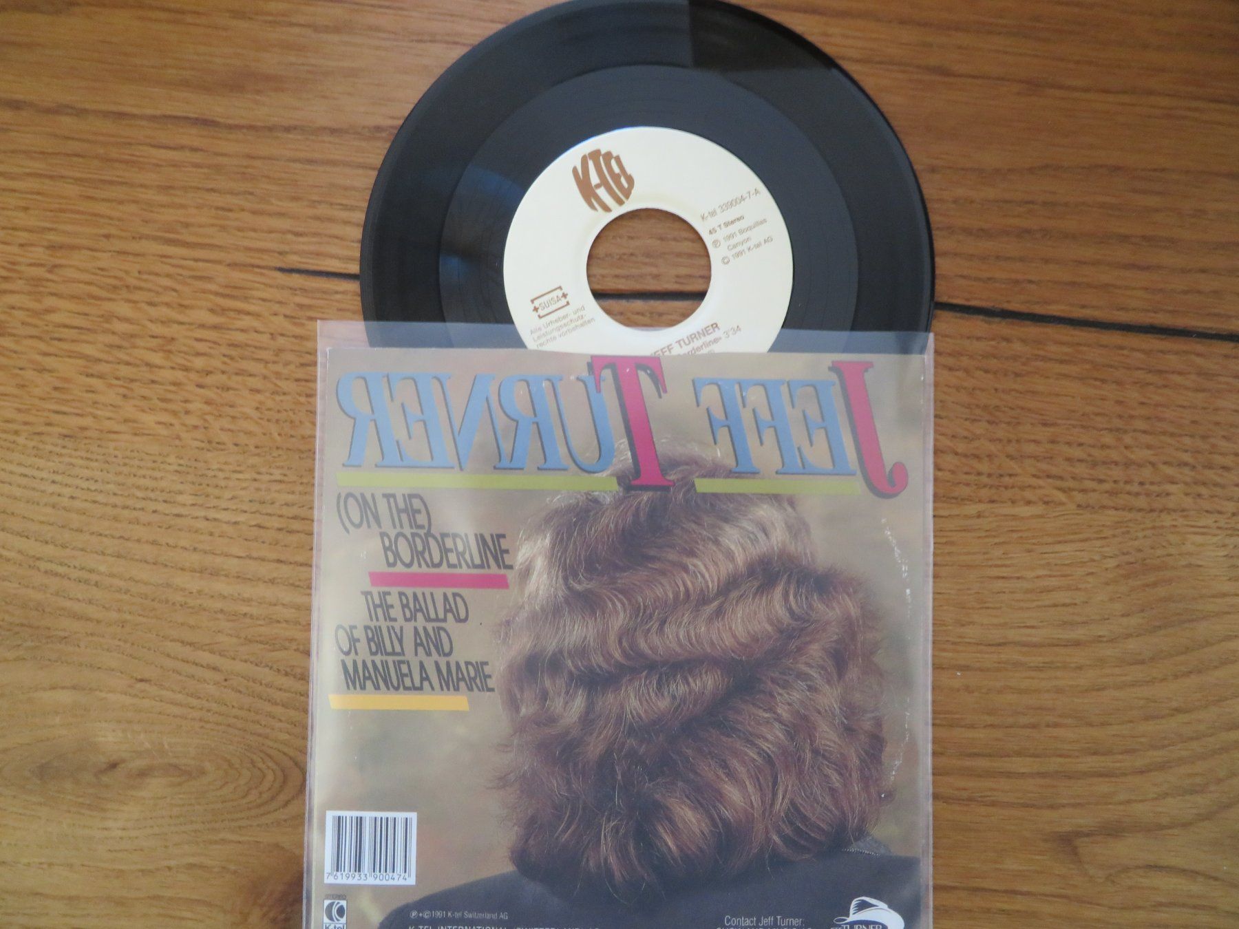 Schallplatten: Jeff Turner - On The Borderline - Single Schallplatte 45 – Neu (gemäss Beschreibung) aus Zürich von max_cp5f