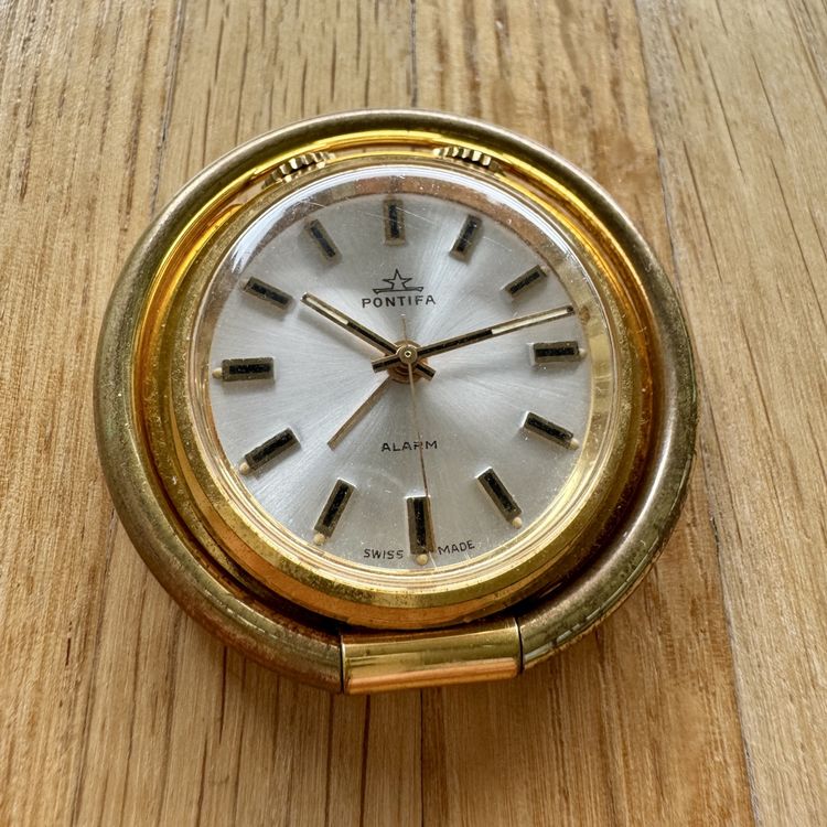 Vintage Pontifa Reise Wecker - Swiss Made (Defekt) in Aarau für CHF 15 ...