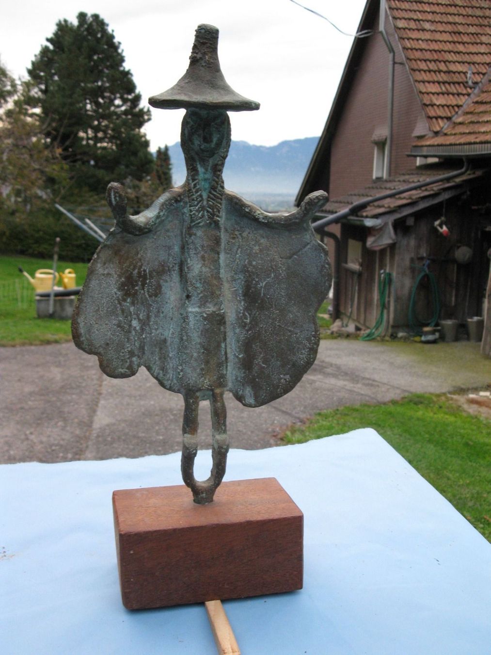 Skulpturen & Statuen: Bronze-Figur Inka – Gebraucht aus Altstätten von antikundart 2