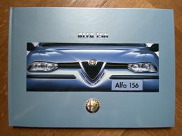 ALFA ROMEO 156 VIP-Prospekt 1997 1998 prestige brochure engl