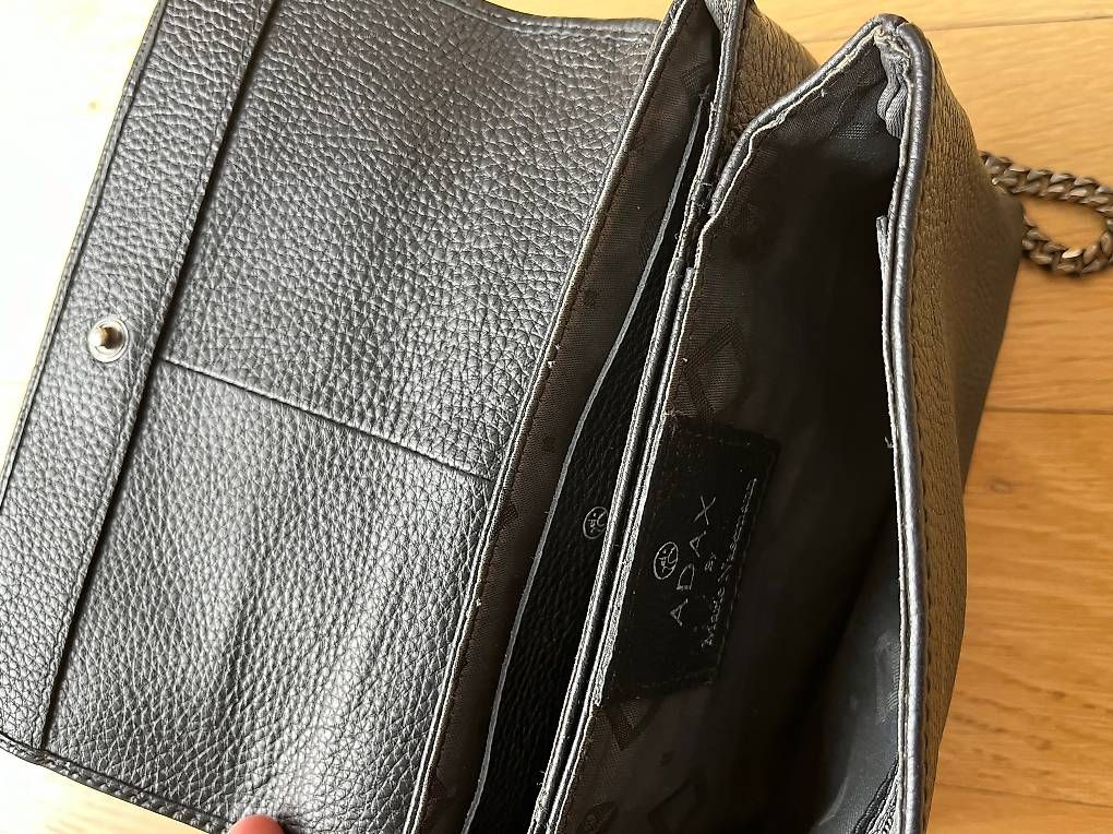 Borse da donna: ADAX Clutch, Leder, schwarz  – Usato da Zürich venduto da Supersampler 2