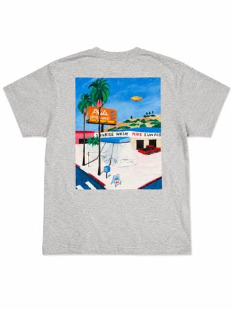 Vintage Nike Carwash T-Shirt S Oversized